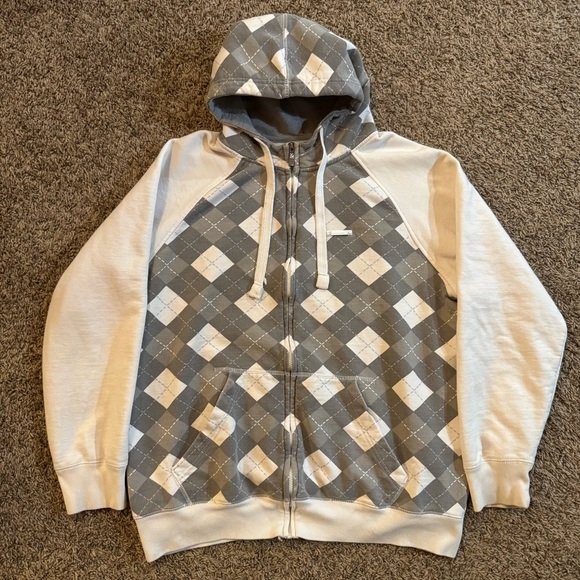Ecko Unltd argyle zip up hoodie - Picture 1 of 6